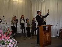Sergey exhorting in Yilesova